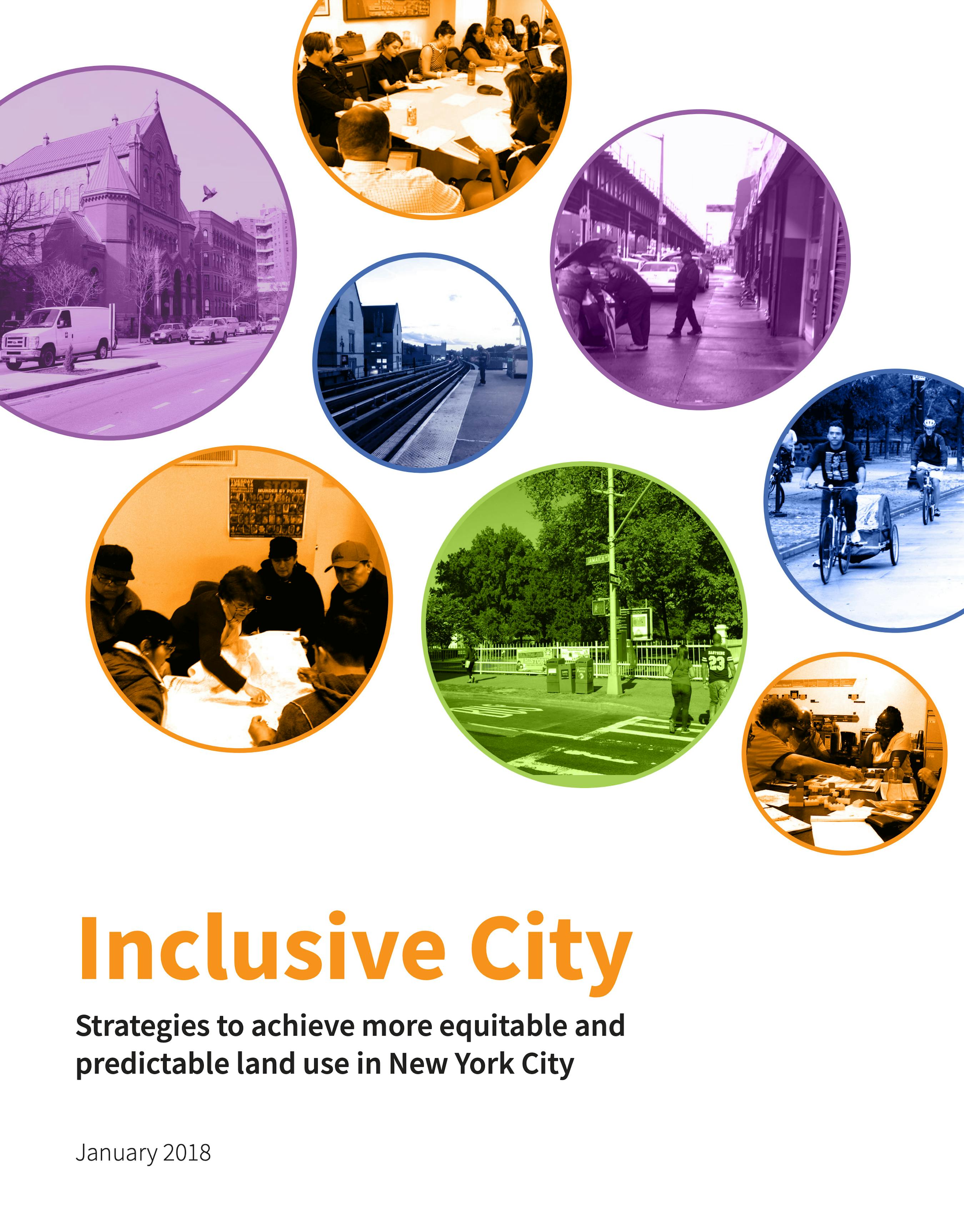 2018 Report Cover inclusive City